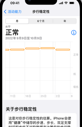 丰镇iPhone手机维修如何在iPhone开启'步行稳定性通知'