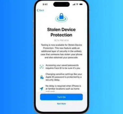 丰镇苹果授权维修店分享被盗设备保护功能开启方法 