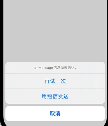 丰镇apple维修iPhone上无法正常发送iMessage信息